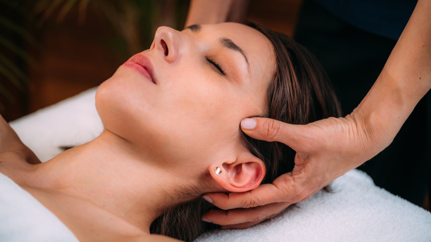 Sanfte craniosacrale Kopfbehandlung